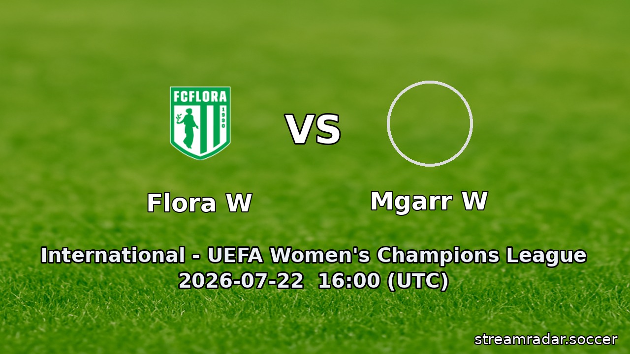 Flora W vs Mgarr W