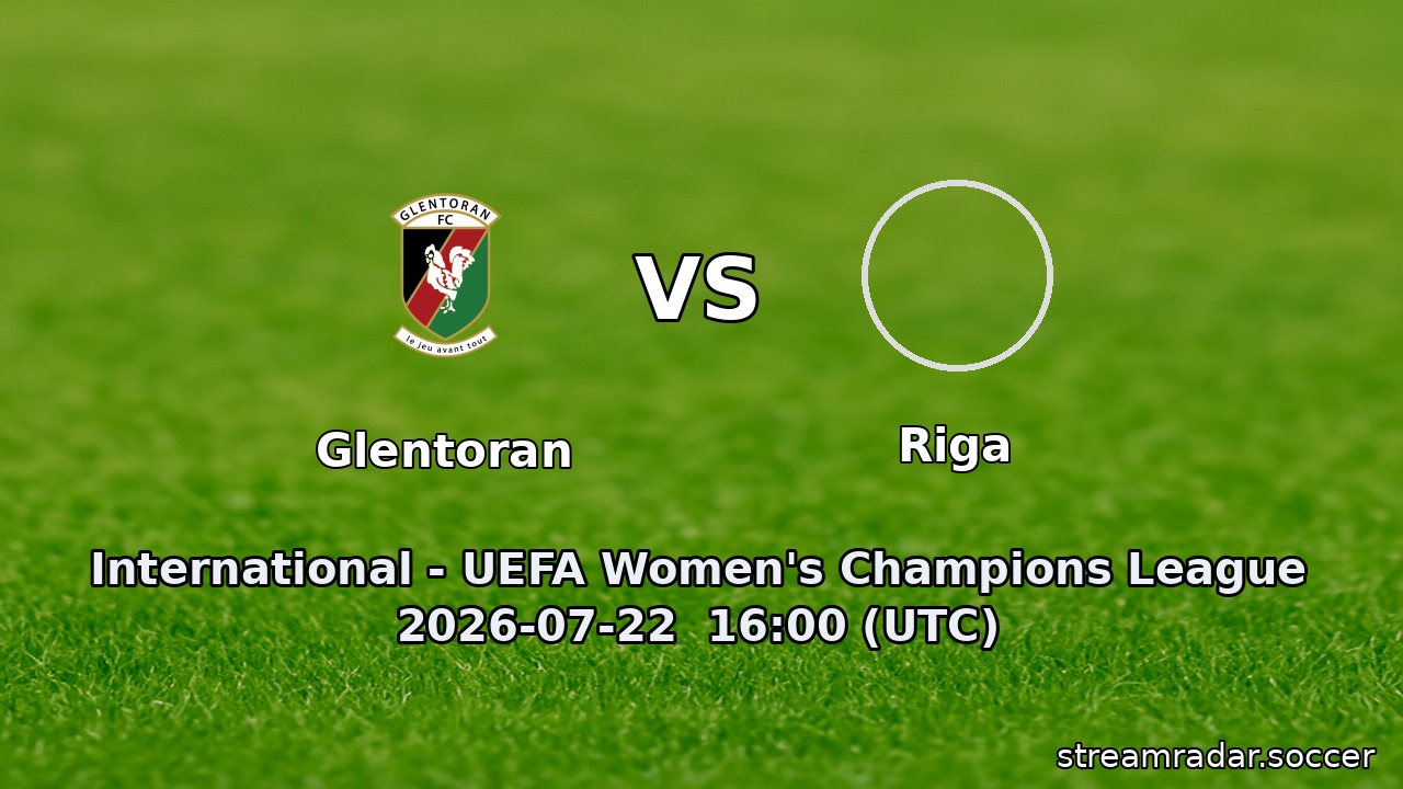 Glentoran vs Riga