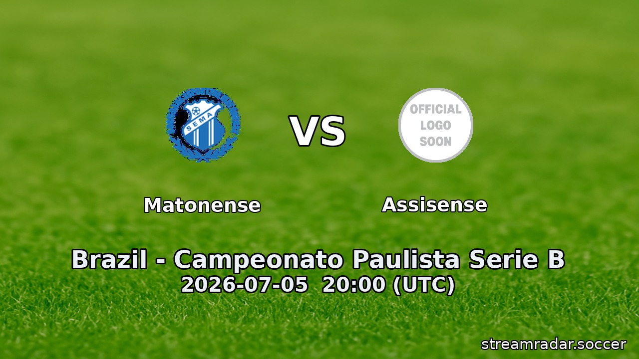 Matonense vs Assisense