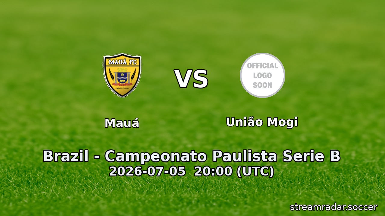 Mauá vs União Mogi