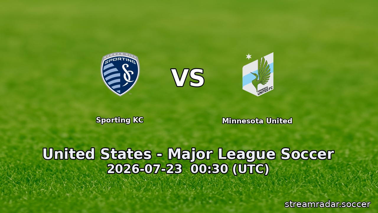 Sporting KC vs Minnesota United