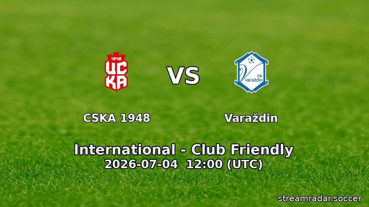 Varaždin vs CSKA 1948