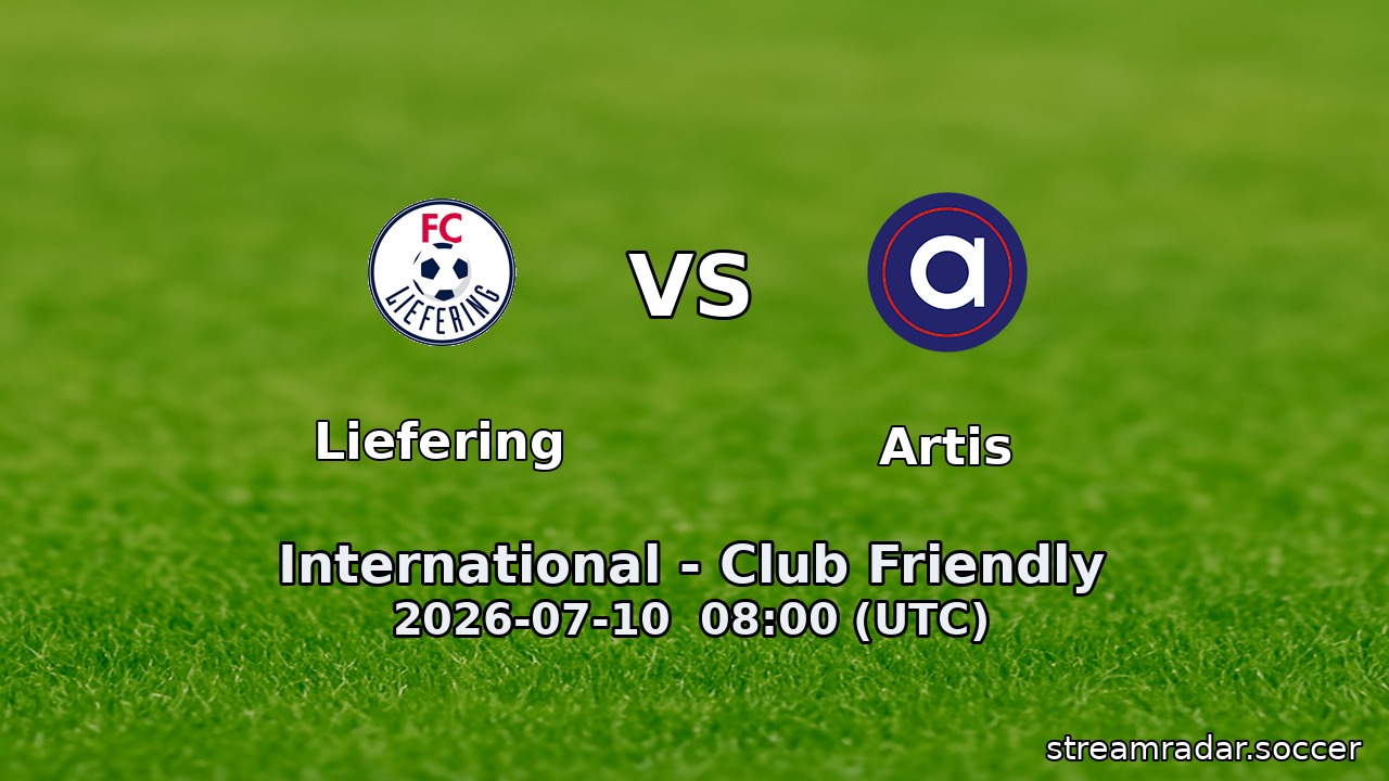 Liefering vs Artis