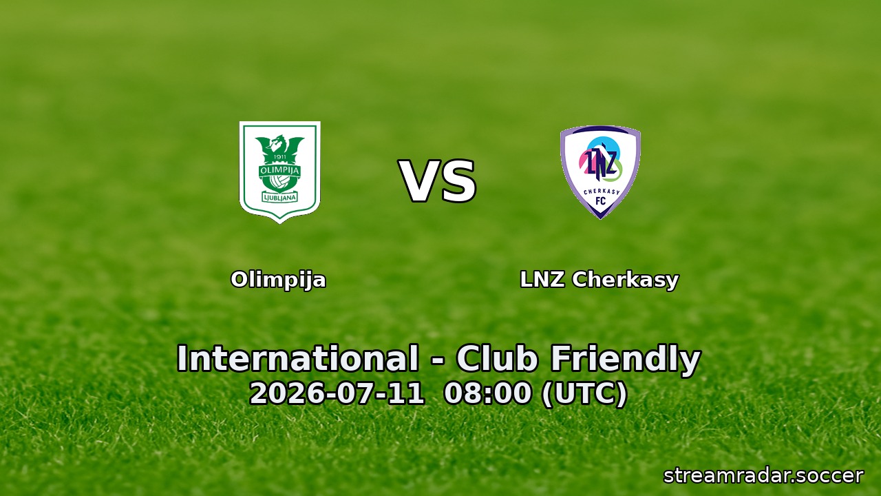 Olimpija vs LNZ Cherkasy