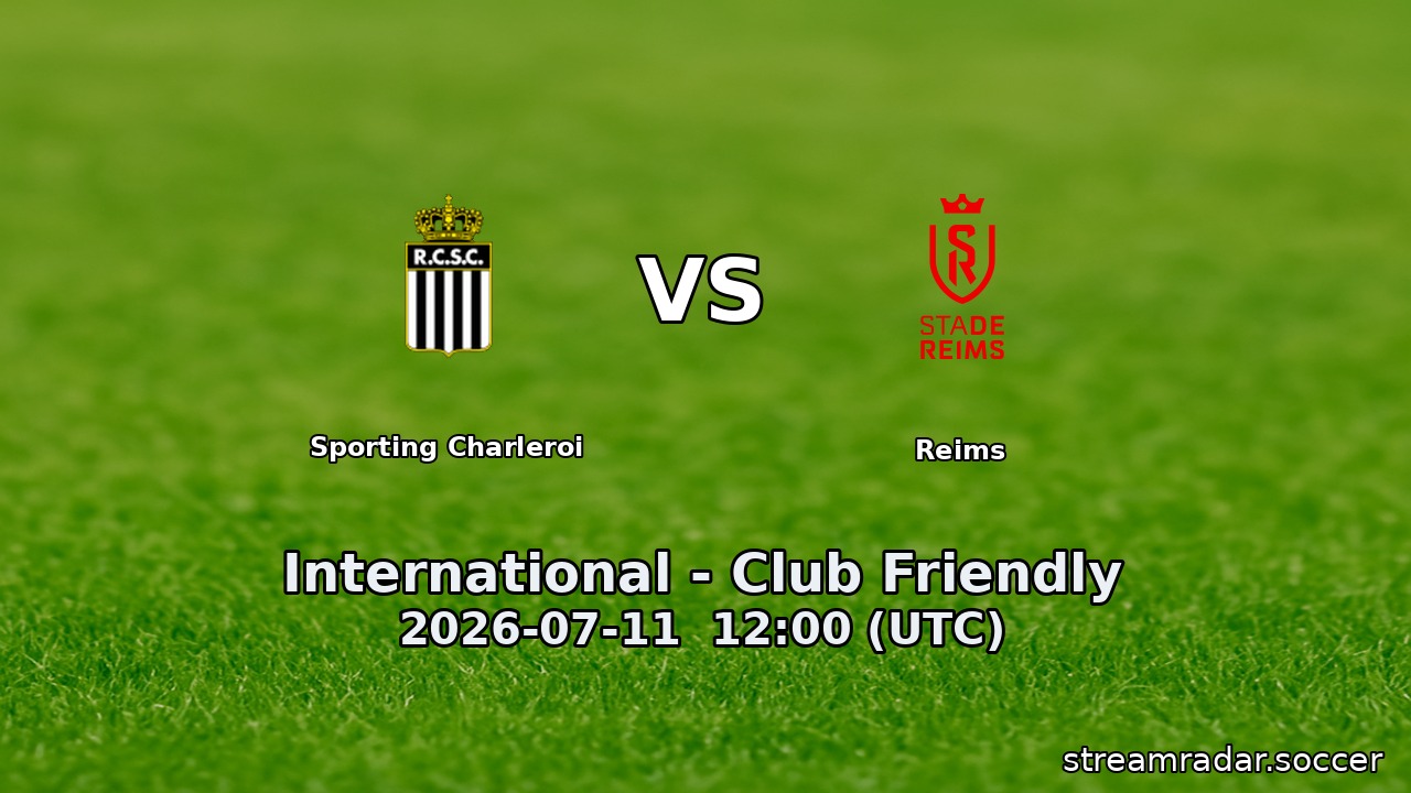 Sporting Charleroi vs Reims