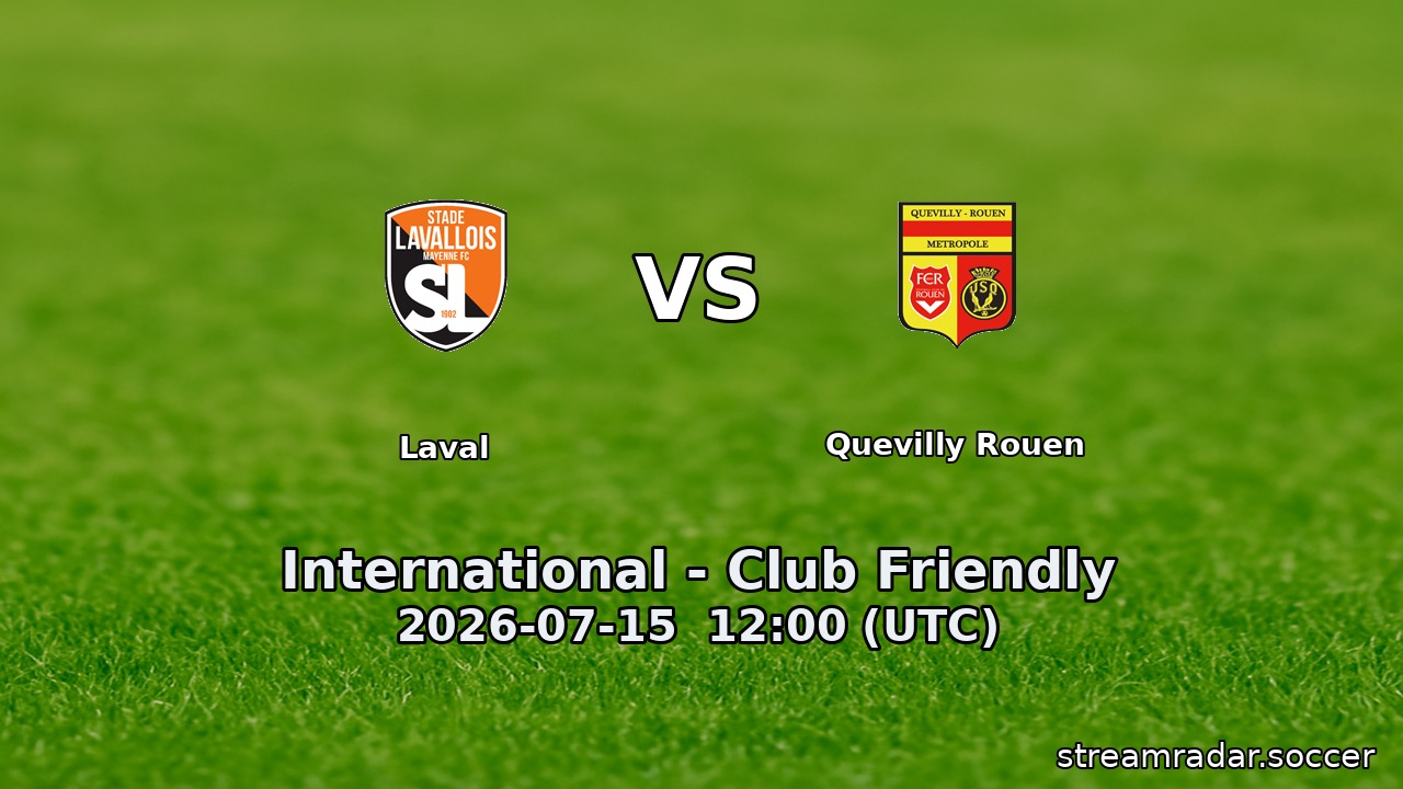 Laval vs Quevilly Rouen
