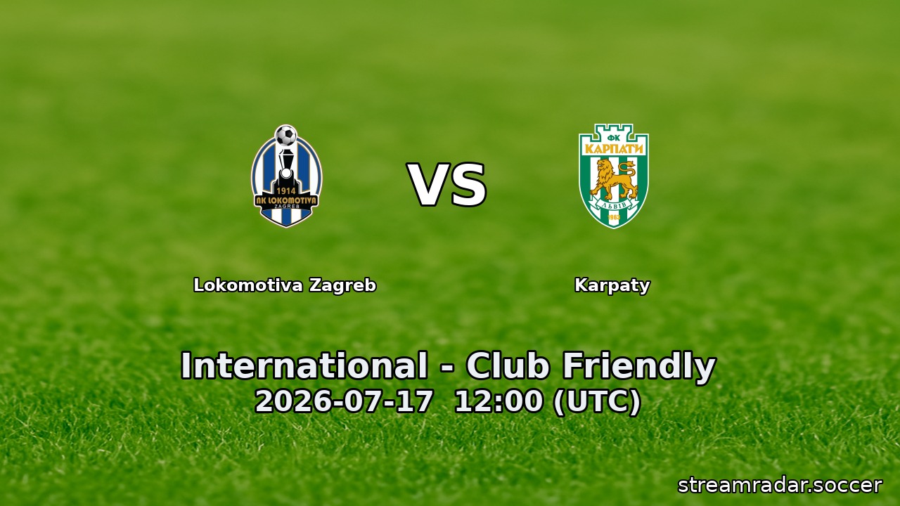 Lokomotiva Zagreb vs Karpaty