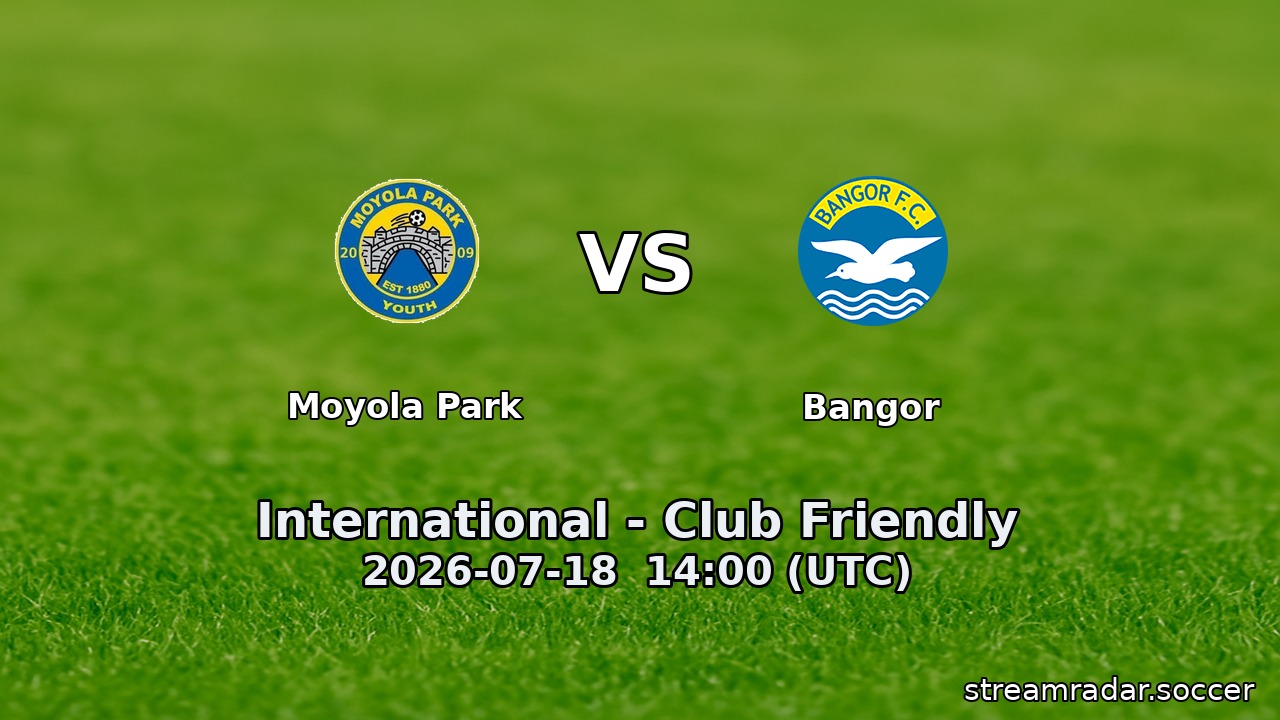 Moyola Park vs Bangor