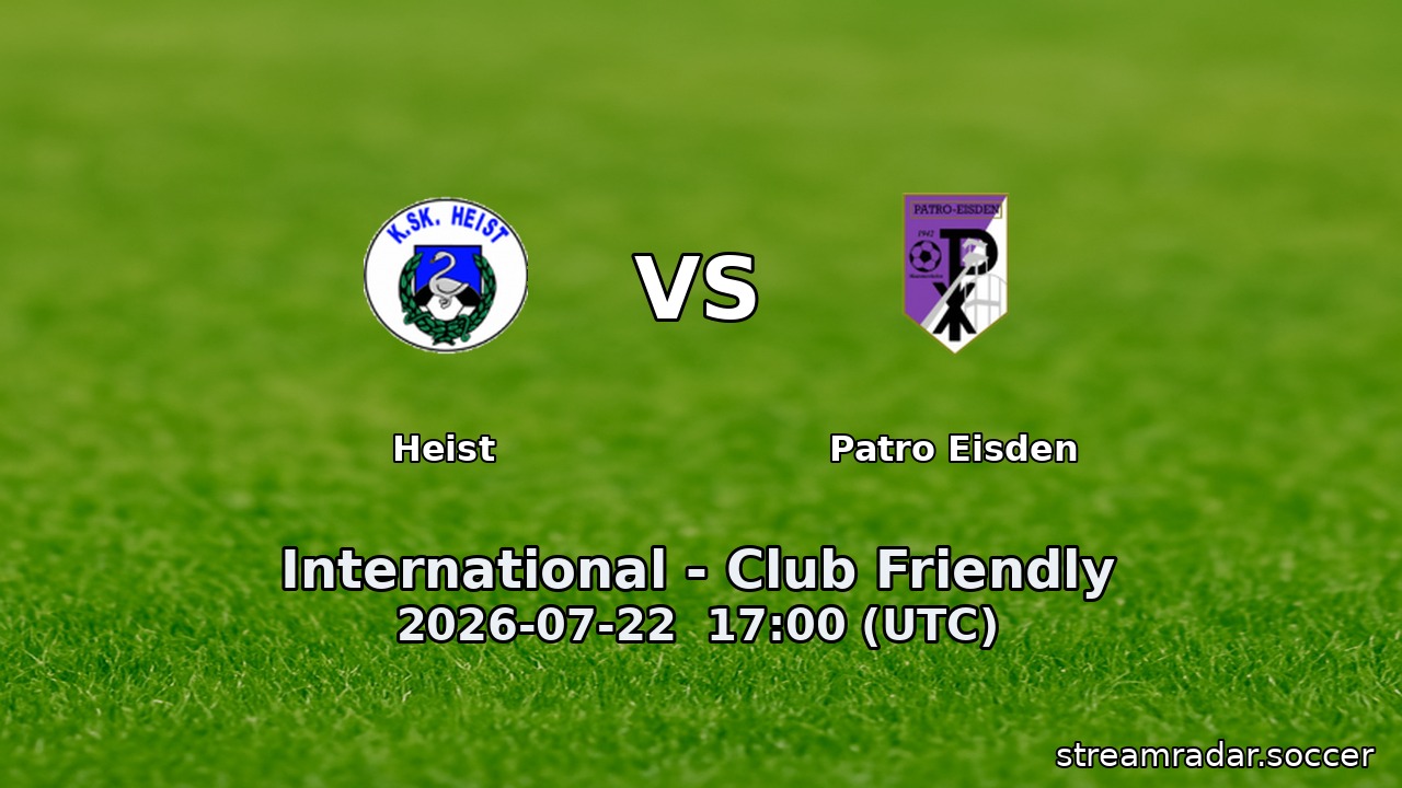 Heist vs Patro Eisden