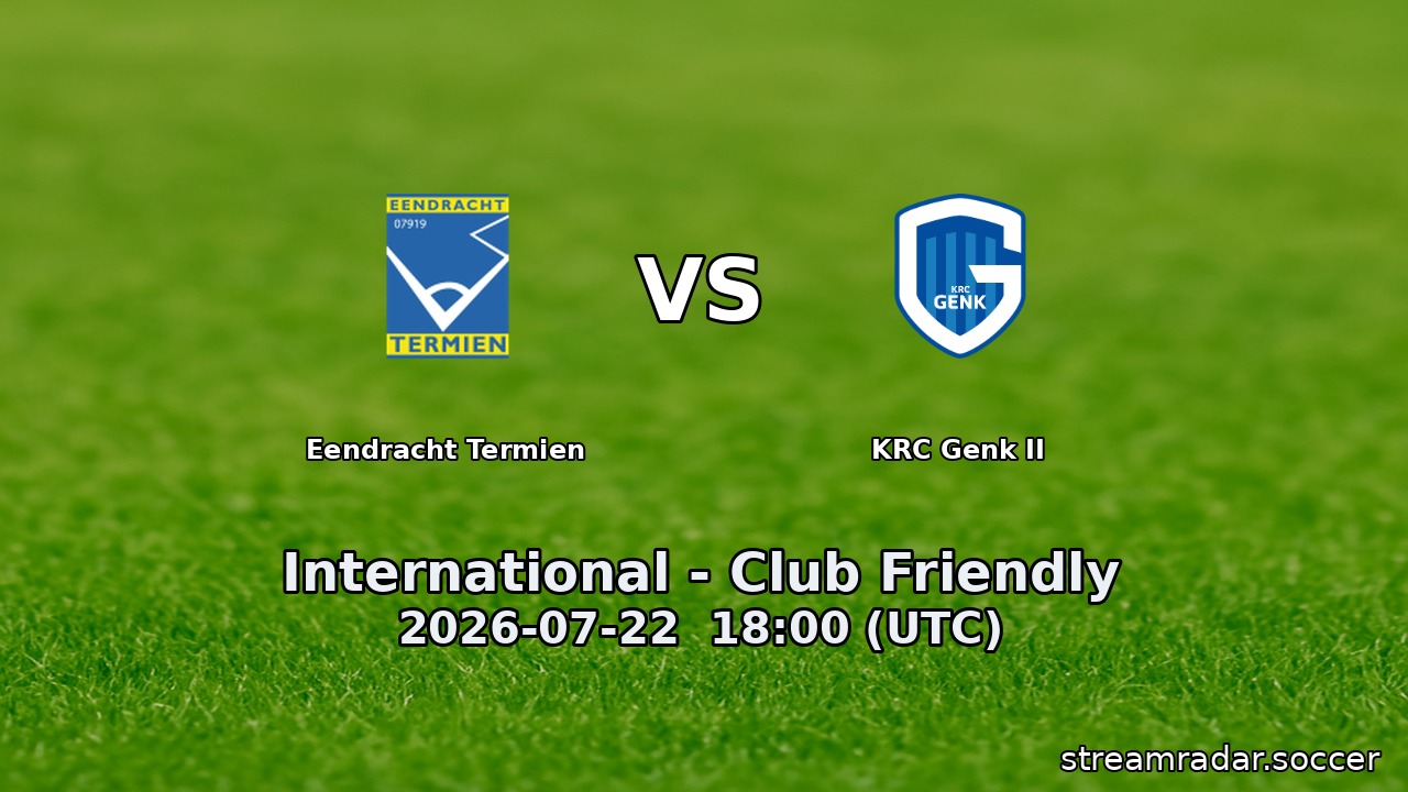 Eendracht Termien vs KRC Genk II
