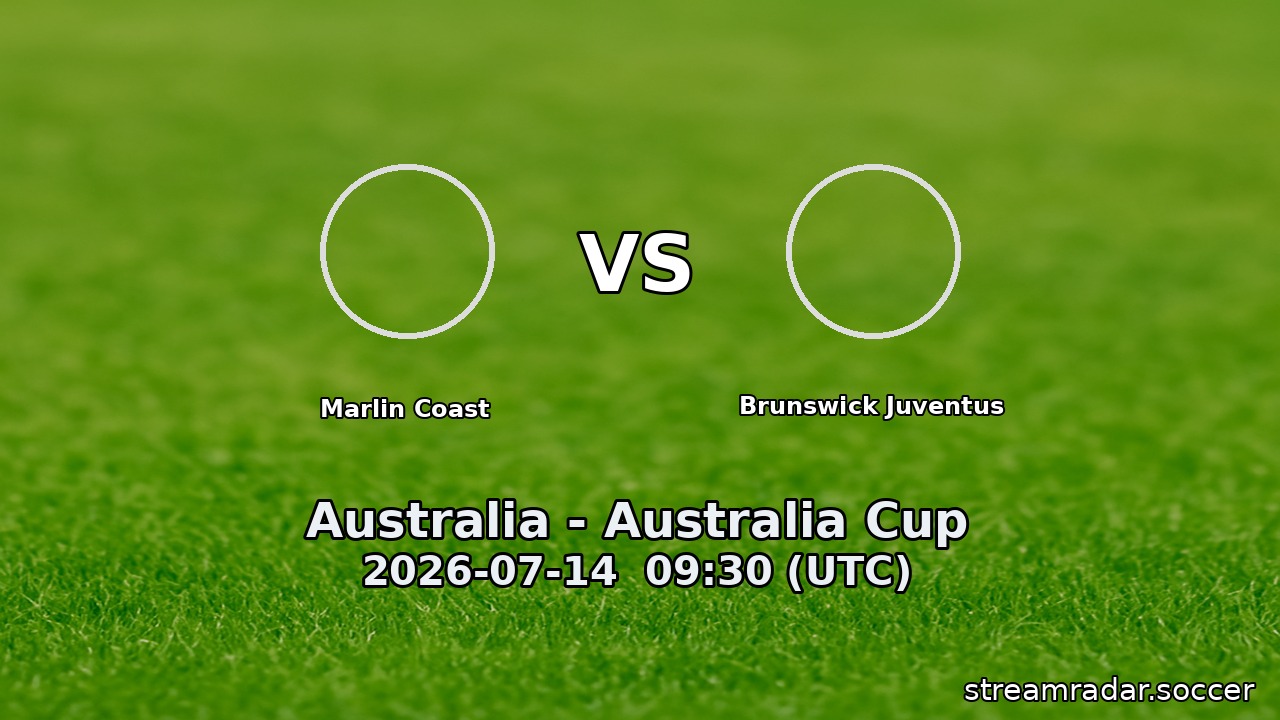 Marlin Coast vs Brunswick Juventus