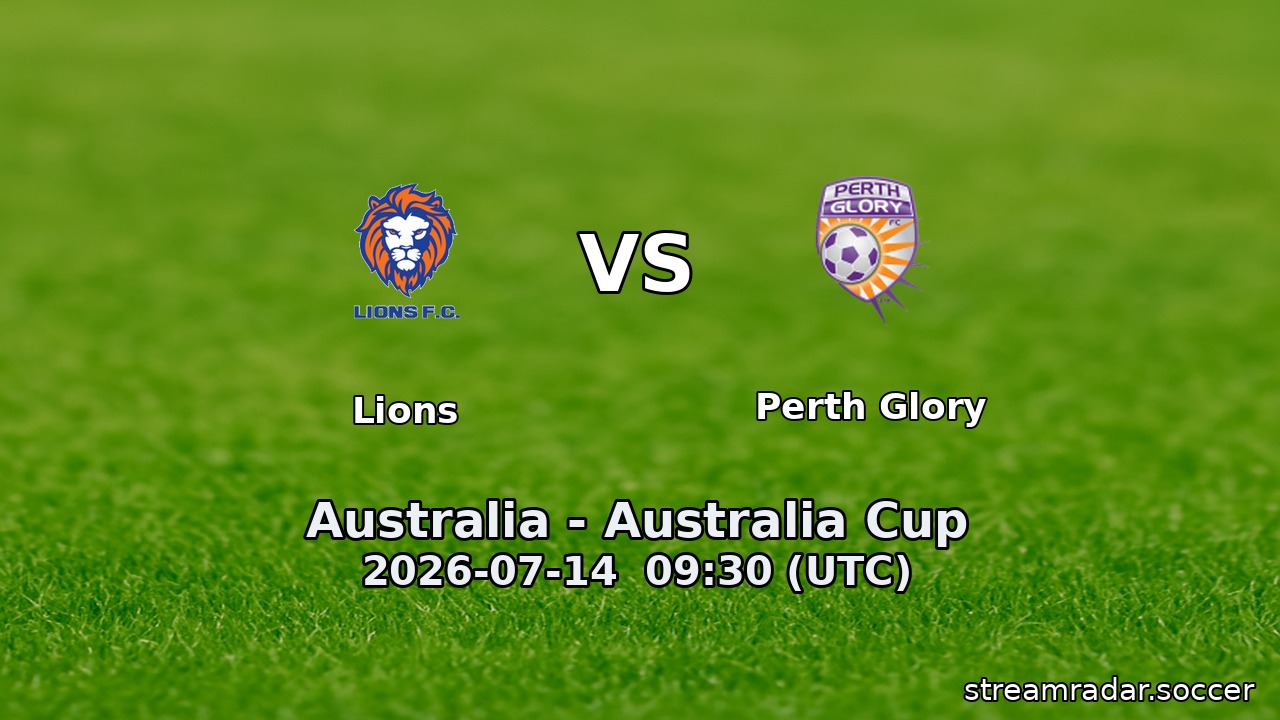 Lions vs Perth Glory