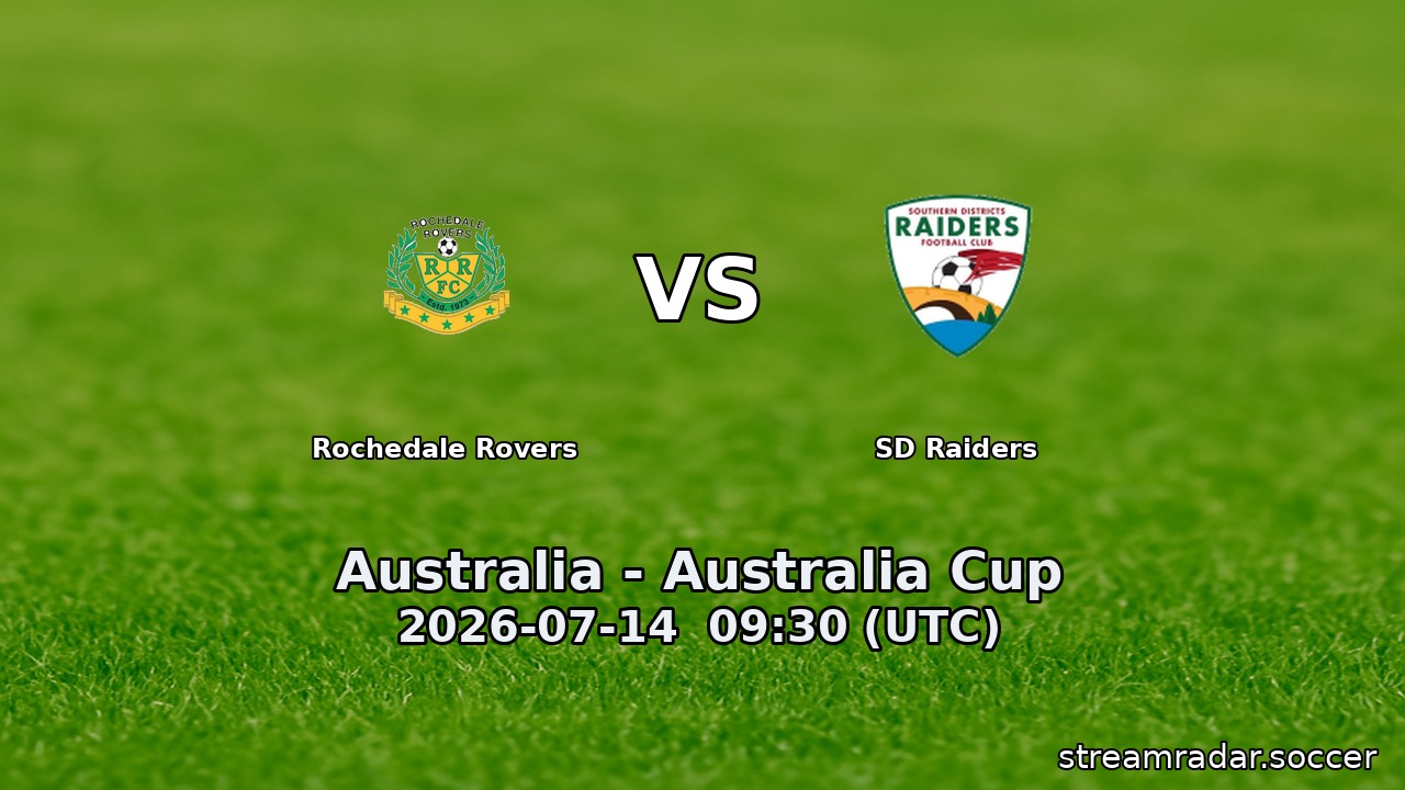 Rochedale Rovers vs SD Raiders