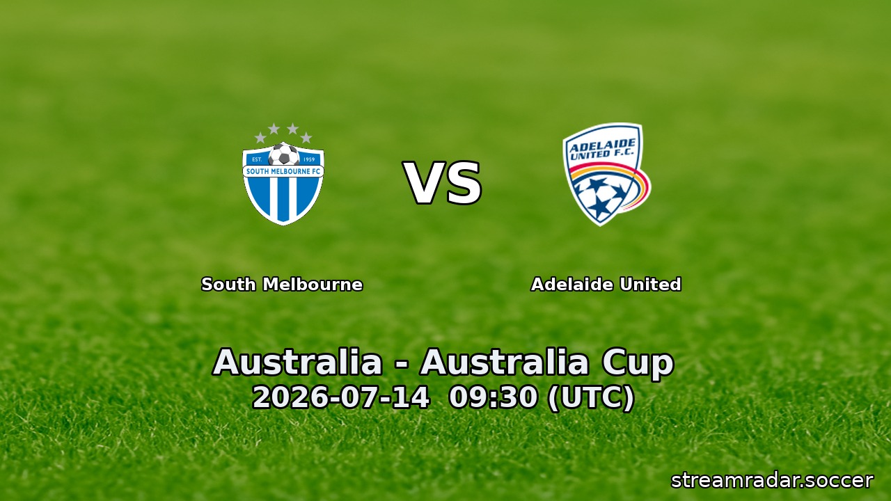 South Melbourne vs Adelaide United