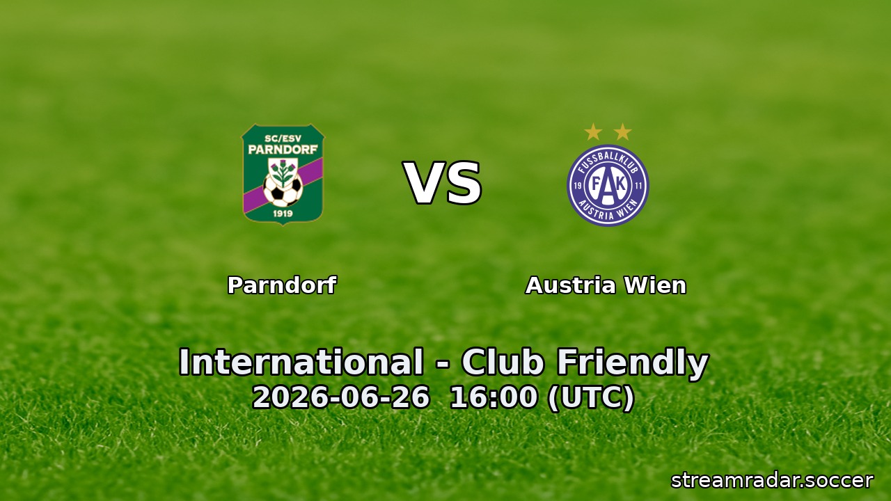 Parndorf vs Austria Wien