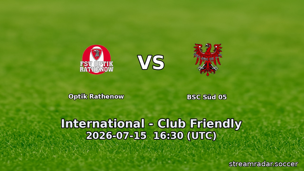 Optik Rathenow vs BSC Süd 05