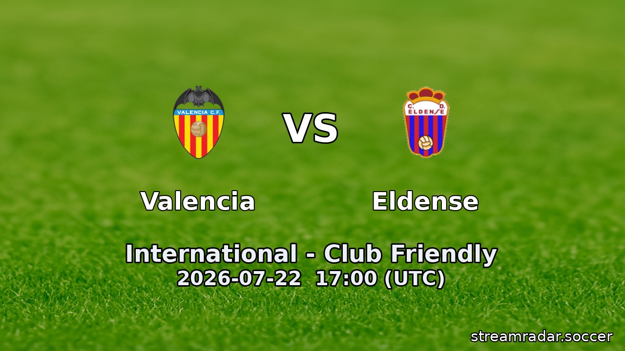 Valencia vs Eldense