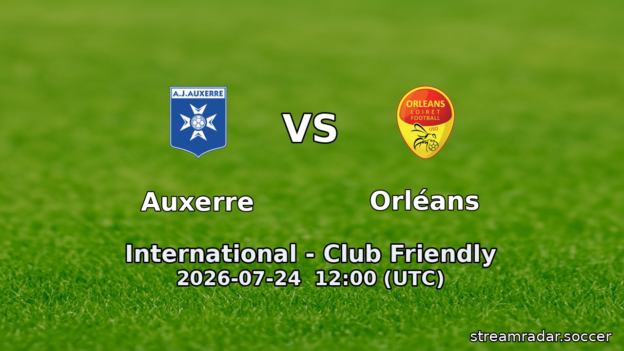 Auxerre vs Orléans