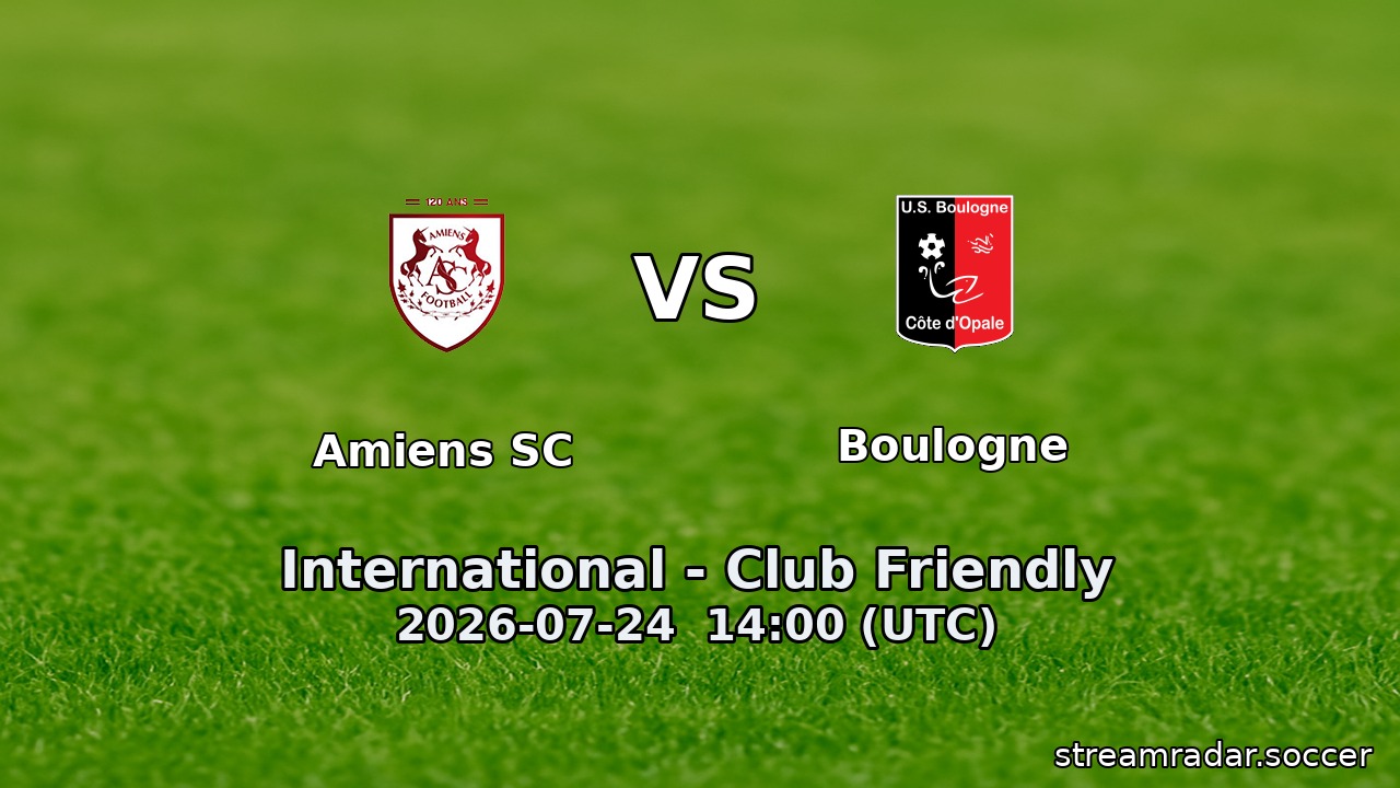 Amiens SC vs Boulogne