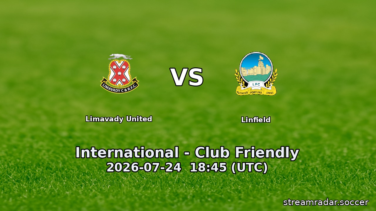 Limavady United vs Linfield