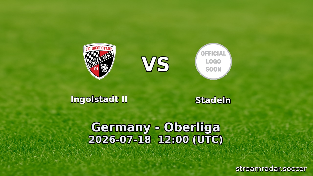 Ingolstadt II vs Stadeln