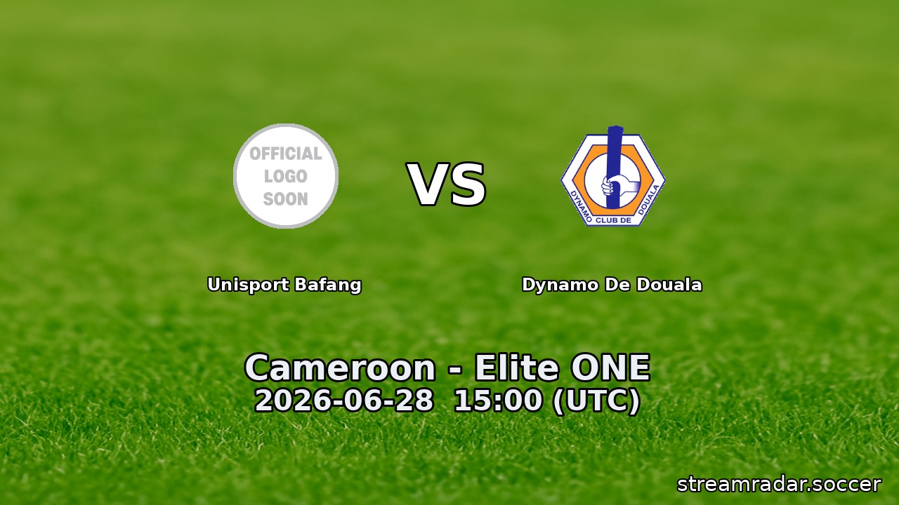 Unisport Bafang vs Dynamo De Douala