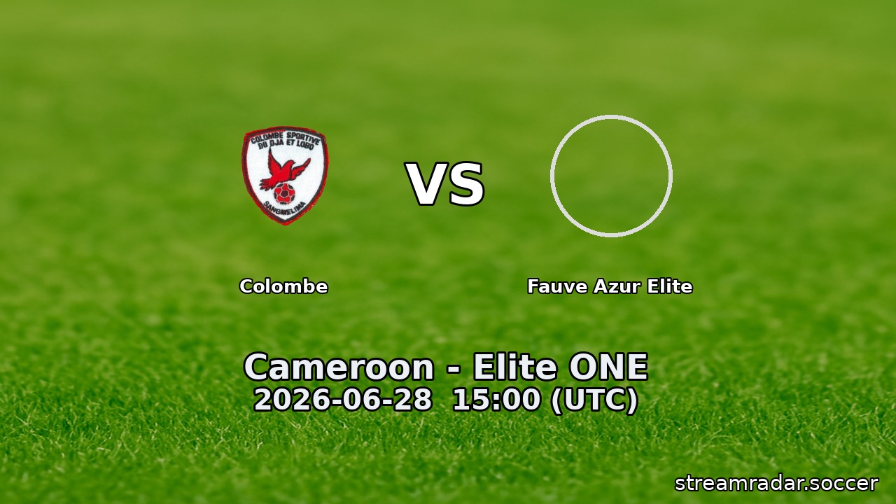 Colombe vs Fauve Azur Elite