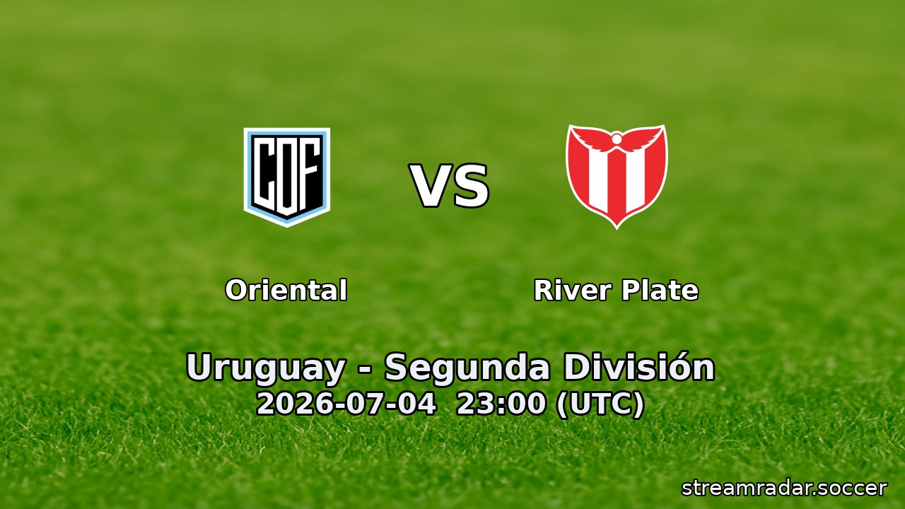 Oriental vs River Plate