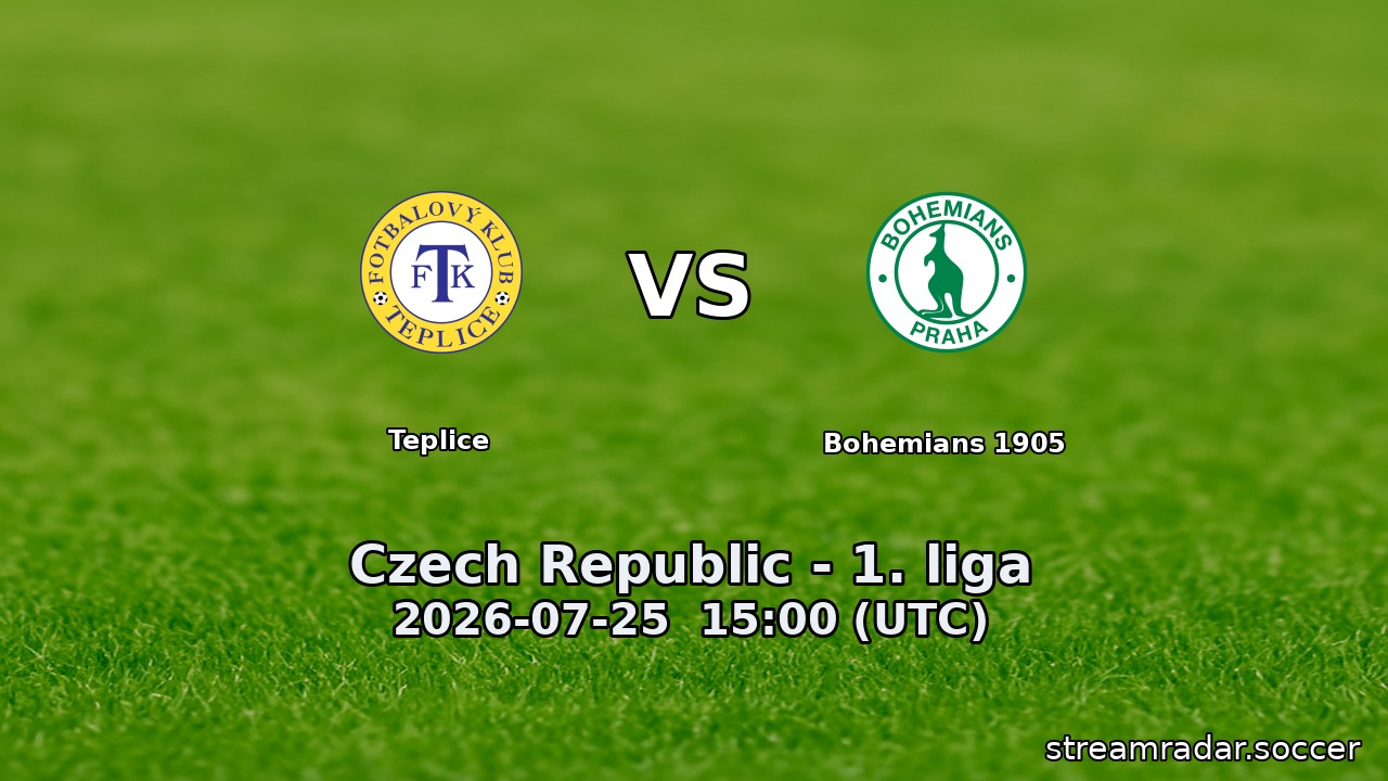 Teplice vs Bohemians 1905