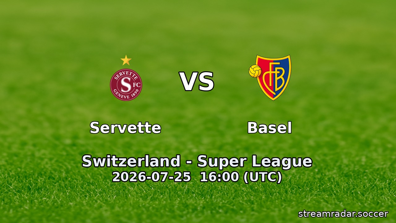Servette vs Basel