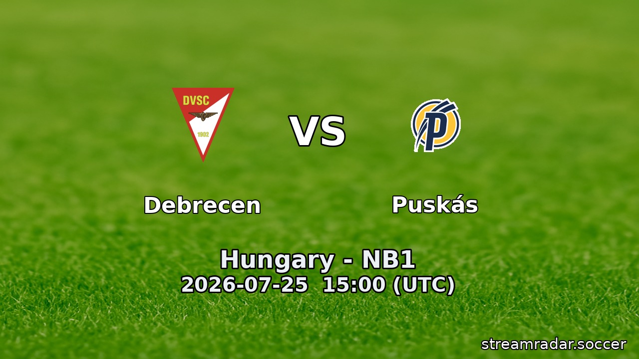 Debrecen vs Puskás