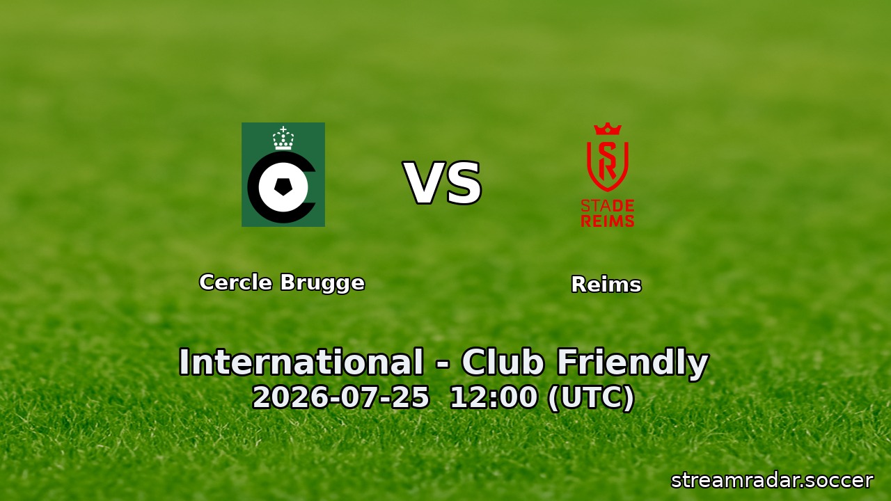 Cercle Brugge vs Reims
