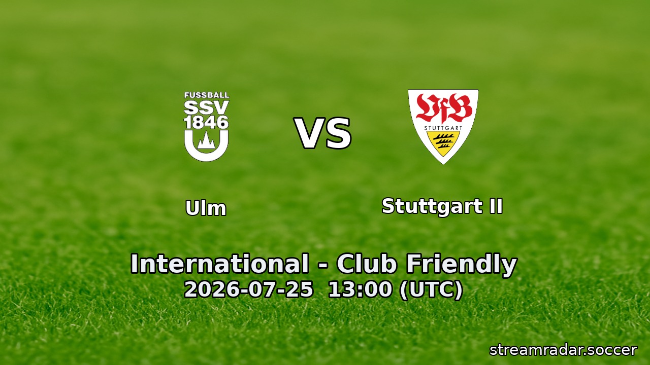Ulm vs Stuttgart II