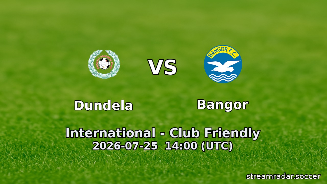Dundela vs Bangor