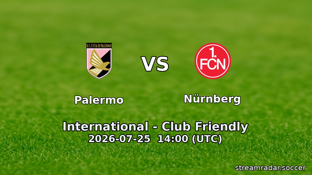 Palermo vs Nürnberg
