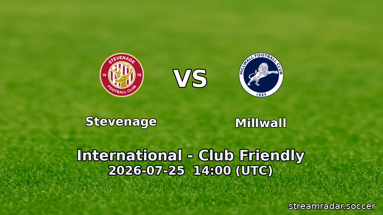 Stevenage vs Millwall