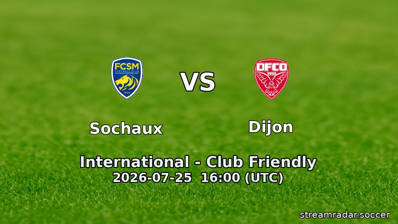 Sochaux vs Dijon