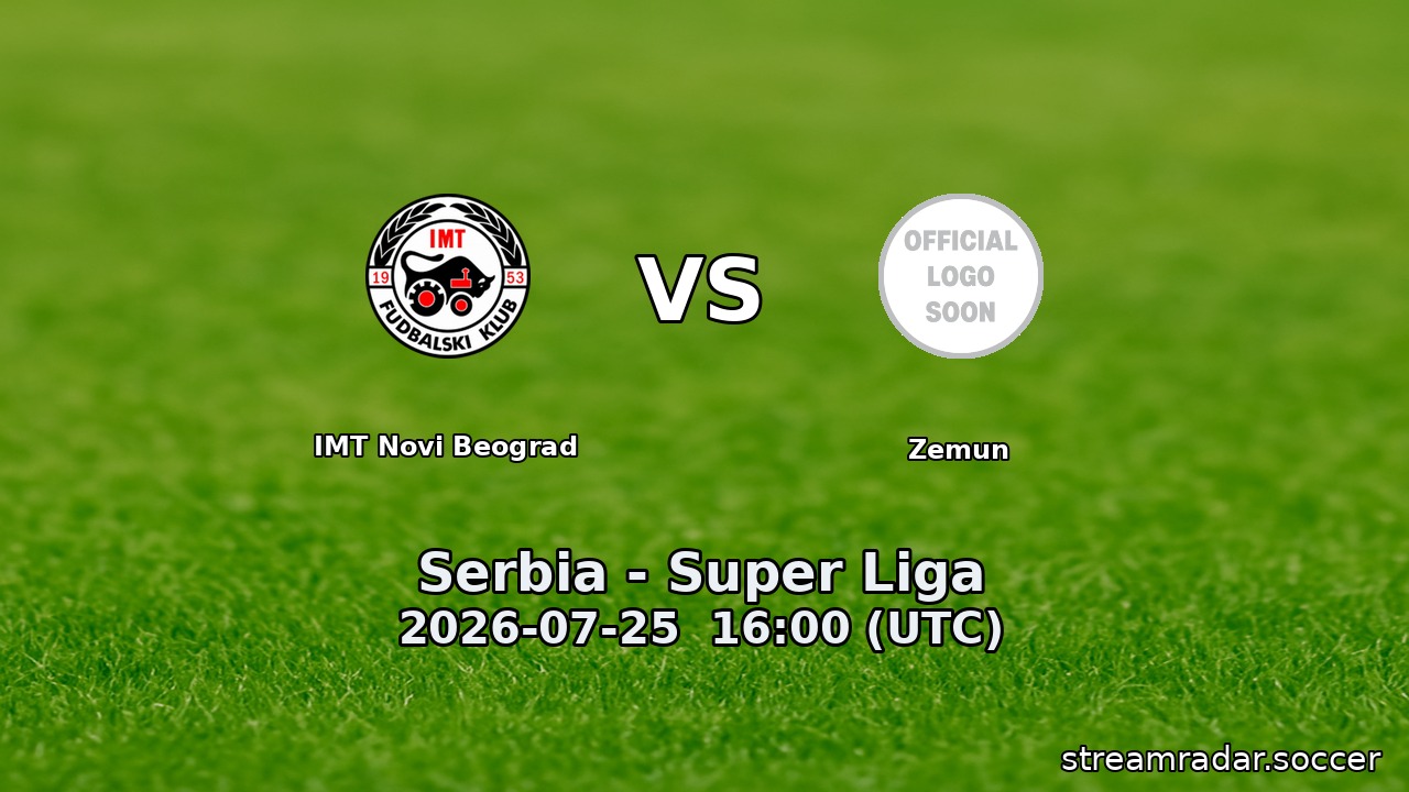 IMT Novi Beograd vs Zemun
