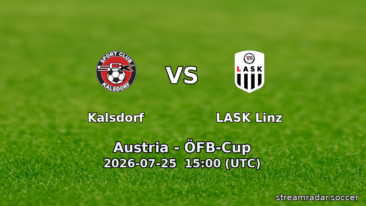 Kalsdorf vs LASK Linz
