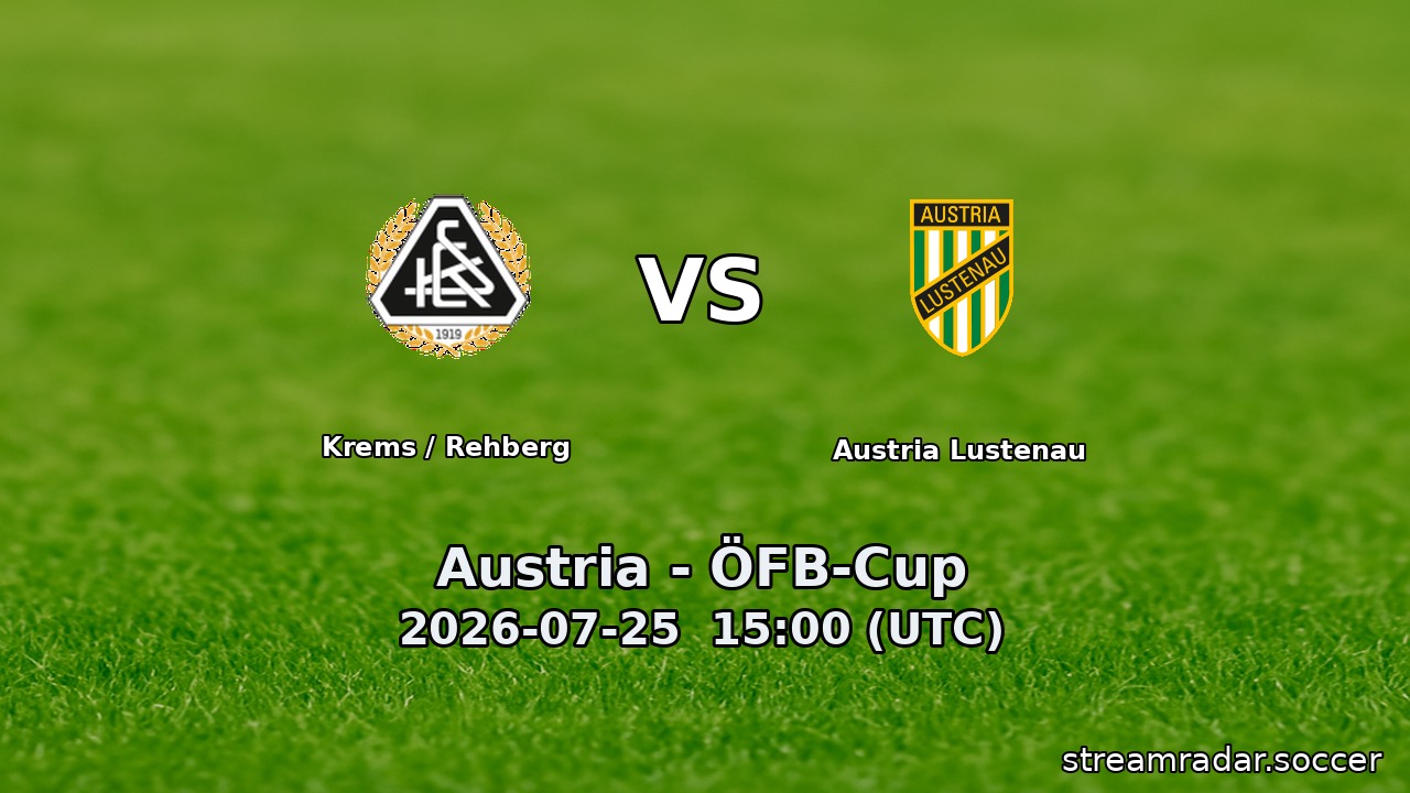 Krems / Rehberg vs Austria Lustenau
