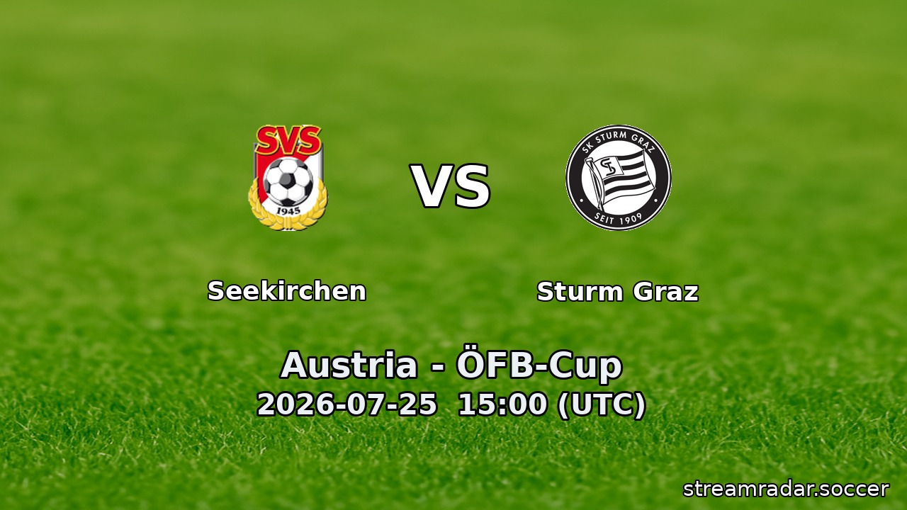 Seekirchen vs Sturm Graz