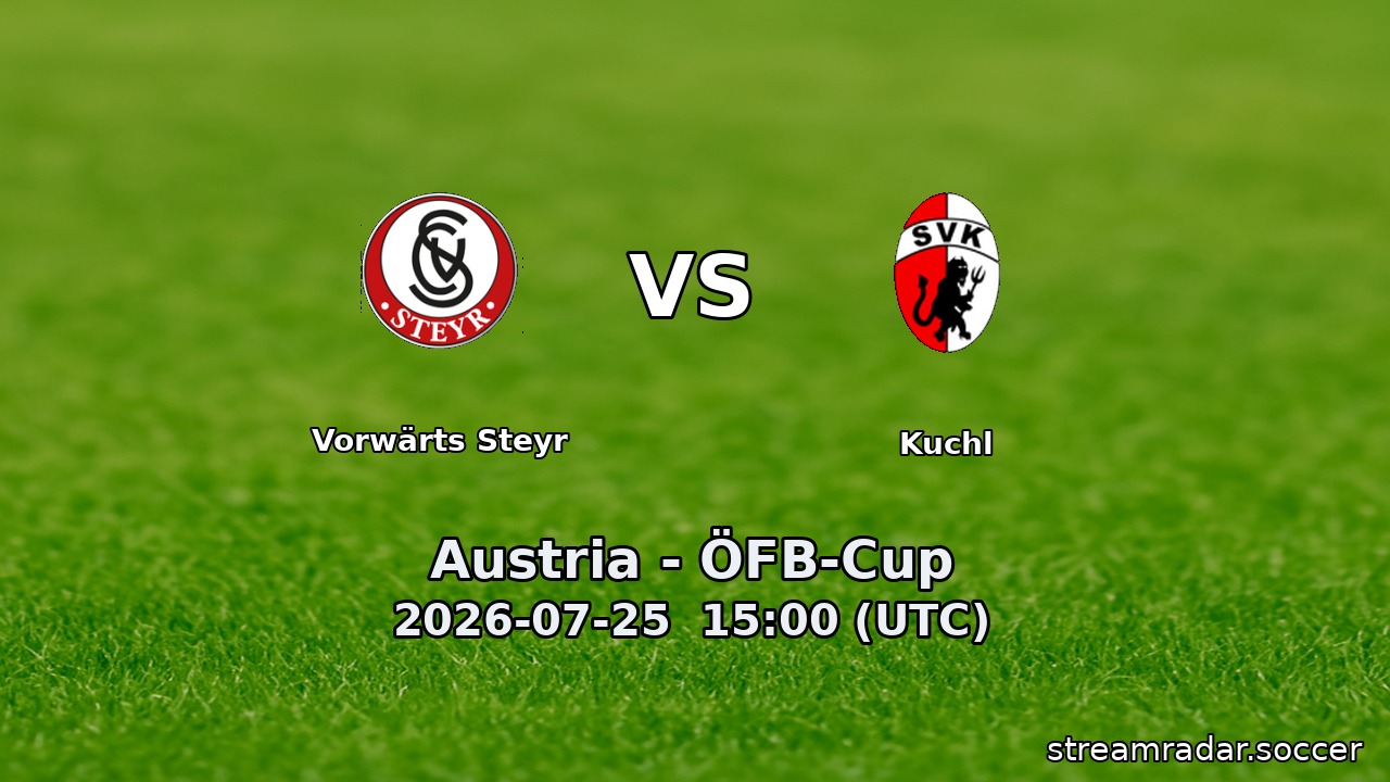 Vorwärts Steyr vs Kuchl
