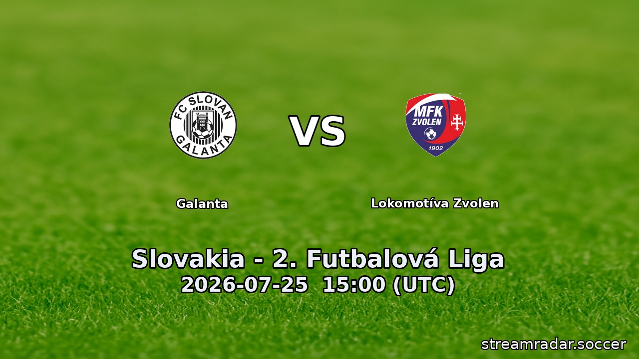 Galanta vs Lokomotíva Zvolen