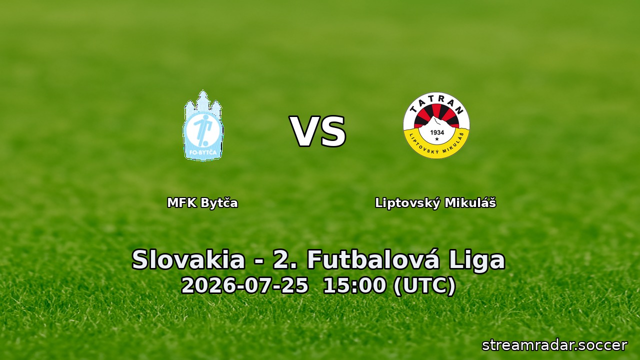 MFK Bytča vs Liptovský Mikuláš