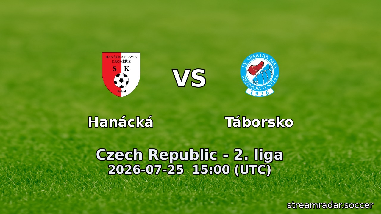 Hanácká vs Táborsko