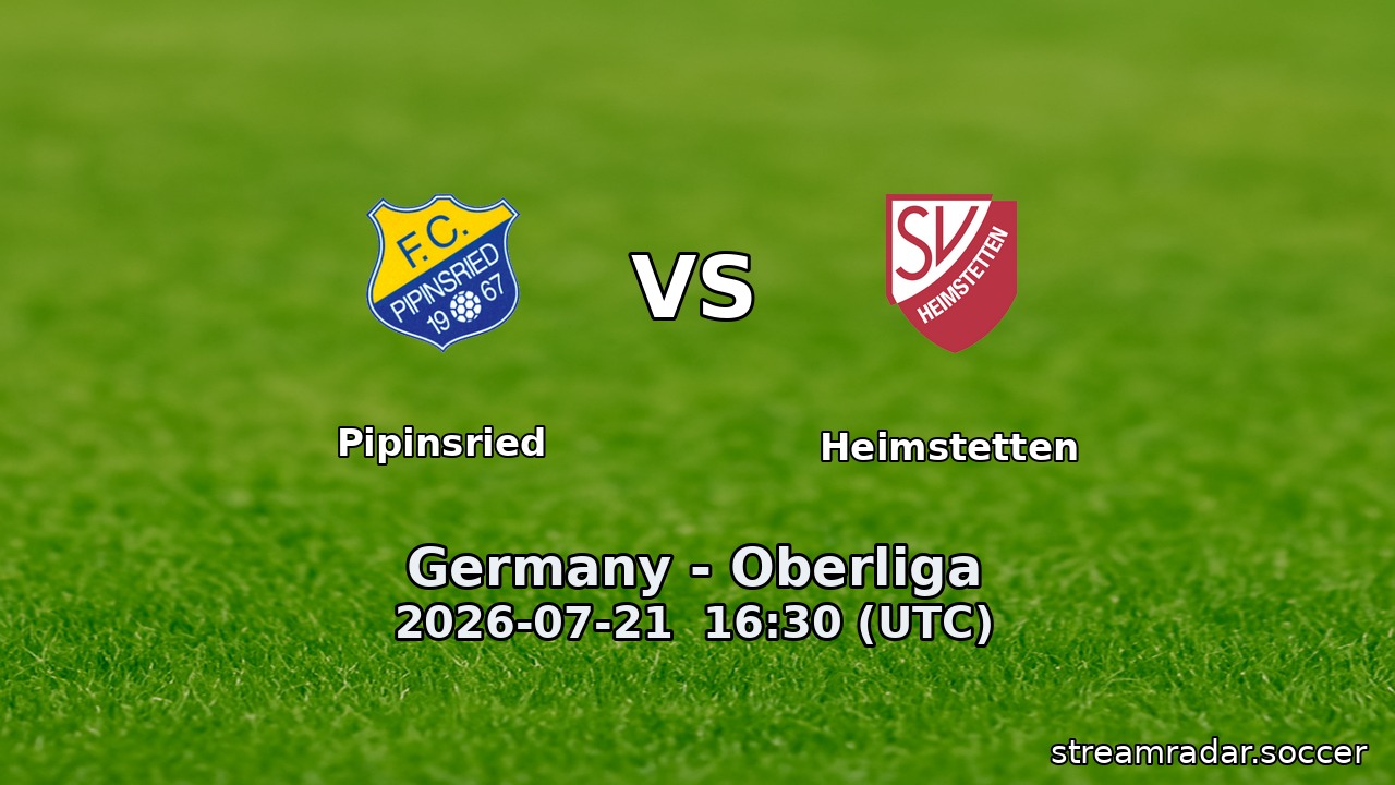 Pipinsried vs Heimstetten