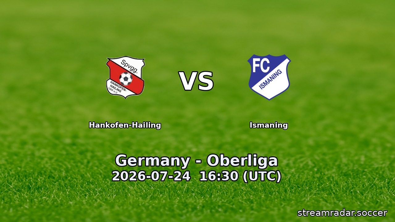 Hankofen-Hailing vs Ismaning