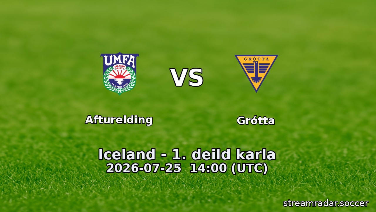 Afturelding vs Grótta