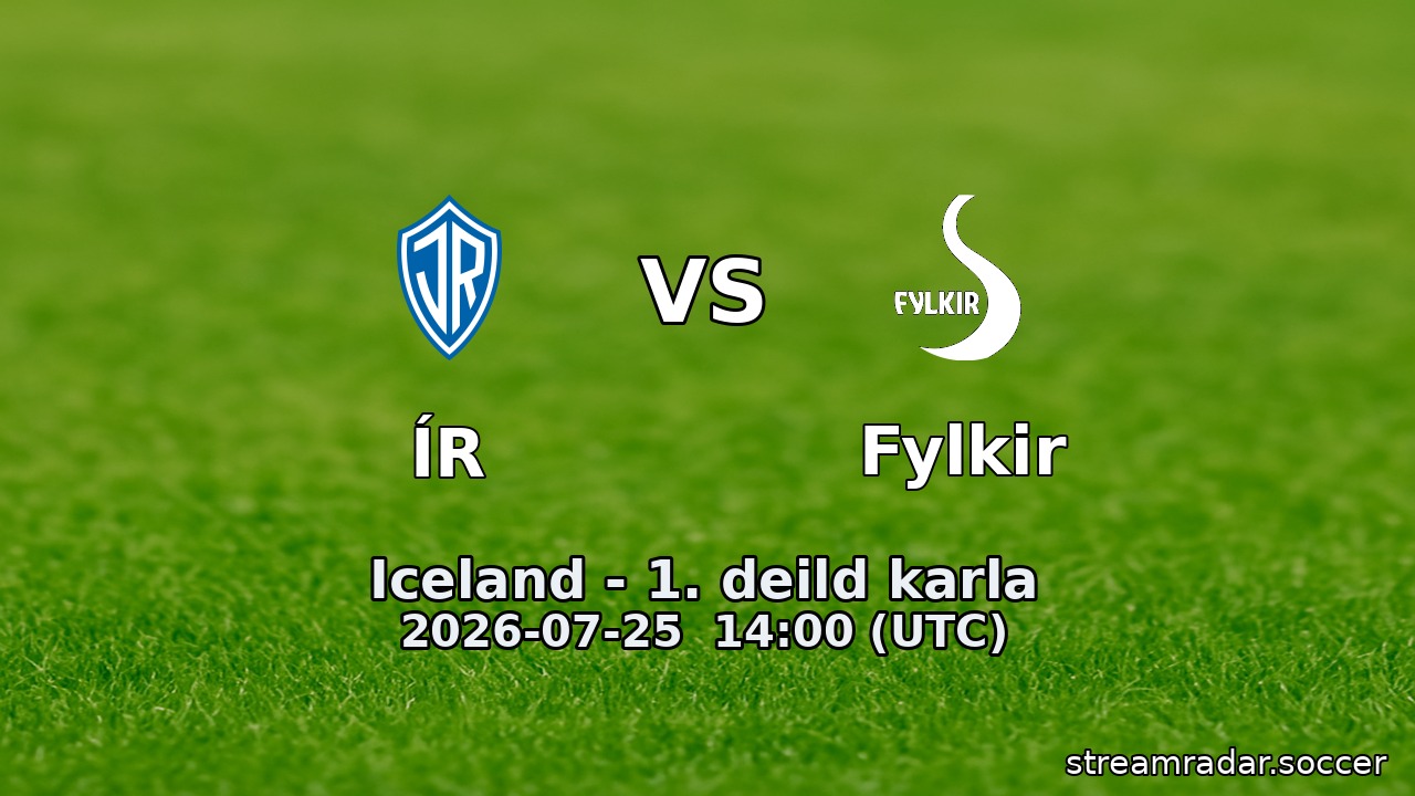 ÍR vs Fylkir