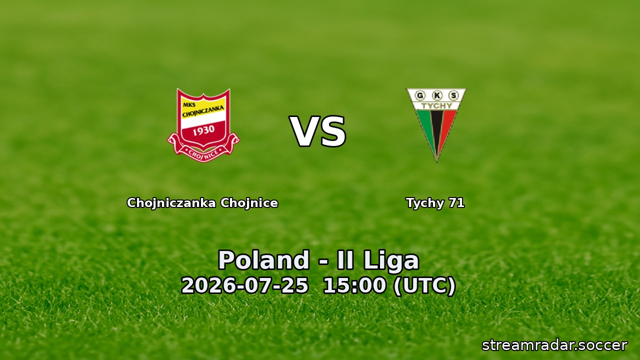 Chojniczanka Chojnice vs Tychy 71
